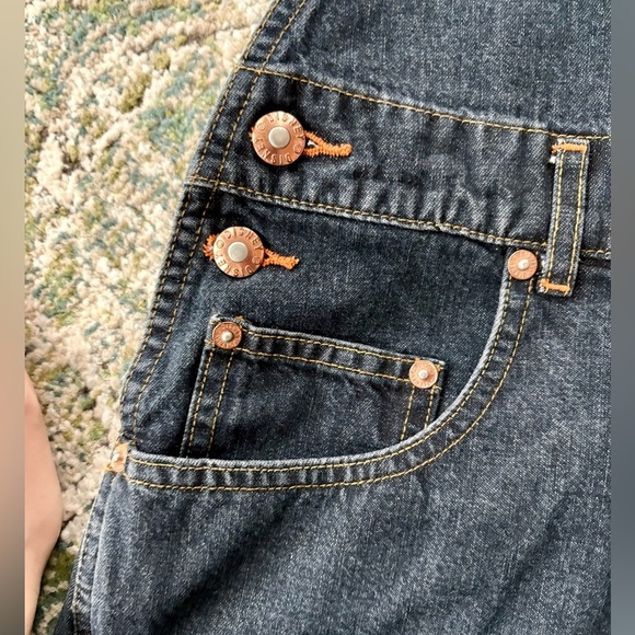 Walt Disney Denim Short Overall-Size L - Picture 3 of 7